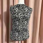 Cable & Gauge y2k mesh cowl neck top with ruched sides Photo 1