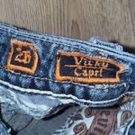 Rock Revival  Vicky Light Blue capri crop Cropped Jeans denim Photo 6