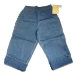 Denim & Co  cropped wide leg jeans Photo 0