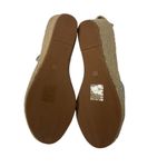 Alexis Leroy Espadrille Wedge Sandals Ankle Strap Floral Blue Size 38 Photo 9