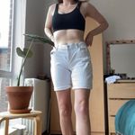 Calvin Klein Vintage y2k  white high waisted Bermuda mom shorts 🔥 Photo 1