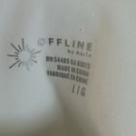 Elegant White Jumpsuit with Green Accents Size L Photo 3