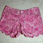 Lilly Pulitzer ‎ Pink/White Buttercup Short Size 0/XS Photo 0