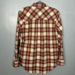 Outdoor Research Women's Kulshan Flannel Shirt Medium Relaxed Cinnamon Brown Photo 6
