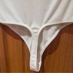 Free People Free People Intimately Do It Right Collared Fitted Bodysuit in Ivory Size XS Photo 13