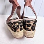 Steven By Steve Madden Steven‎ by Steve Madden Leopard Print Wedge Heels Espadrilles  size 6.5 Photo 2