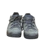 Women's Lowa Hiking Shoes, Size 8, Dark Green Black Photo 2