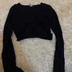 Garage  Black Crop Top Photo 0