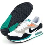 Nike WOMENS  AIR MAX CORRELATE [SIZE 6] WHITE/BLACK/GREEN [511417-136] Photo 4