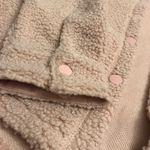 VICI NWT Pink Petals Los Angeles light Pink sherpa coat jacket Photo 3