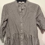 Madewell Button-Front Mini Shirtdress  size XS Photo 6