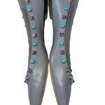 Valentino Garavani Rockstud Ballet Flat size 37 Grey Photo 2