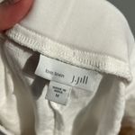 J. Jill‎ Love Linen Pull On Pants White Size M Photo 2