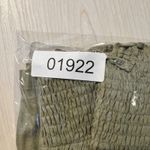 Womens Gap Bandeau Maxi Green Dress XL Linen Blend Tie Beach Vacation Cruise Photo 9