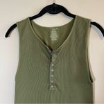 Free People ✨ Intimately Green Crop Tank Top M/L Photo 2