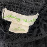Staring At Stars  Black Crochet Lace Blouse Photo 3