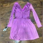 Vintage the Back‎ Room at Loehmann’s Purple Long Sleeve Dress large Photo 7