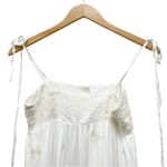 Spiritual Gangster  Dolce Embroidered Off White Cream Maxi Dress Women’s Size XS Photo 5