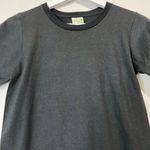 Anvil Organic Women’s Basic Short Sleeve Crewneck Tee Shirt Black Size XS NWOT Photo 1
