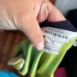 Misook  LIME GREEN & NAVY BLUE CARDIGAN Photo 2