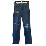 Hidden Jeans Hidden Tracey High Rise Classic Straight Distressed Jean, Style #HD1223ST, Sz 26 Photo 2