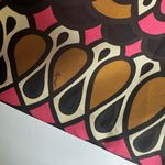 milly of New York 0 Silk Retro Mock‎ Neck Pink Dress CP Black Photo 5