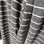 Le lis Nellie Taft  Soft Striped Long Sleeve Shirt Dress Small Gray White Stripes Photo 7