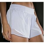 Lululemon ✨ Hotty Hot Low-Rise Lined Short 4" Pastel Blue Sz 8✨ Photo 0