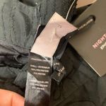 NWT Night night Jonathan Simkhai sheer panel drawstring pants black sz M Size M Photo 5