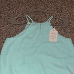 Pink Rose New  Mint Green Mini Dress Photo 2