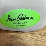 Sam Edelman Sylvia Tall Suede Block Heel Boots Size 6 Wide Calf Camel Tan NEW Photo 7