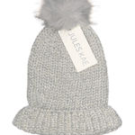 NWT Jules Kae Pom Beanie Gray Photo 0