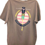 Simply Southern  Classy Happy Lake Paddle‎ T-Shirt Grey Large Photo 0