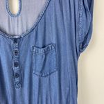 H&M Divided Blue Chambray Denim Dress Size 4 Photo 2