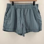 Pact Shorts Size Large Blue The Harbour Tabbed Organic Cotton Hemp Blend Lake Photo 11