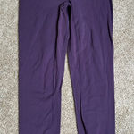 TLF Dark Purple Leggings Size Medium Photo 0