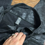 Yogalicious Black Floral Lux High Waist Elastic Free Side Pocket Ankle Leggings Photo 4