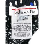 Talbots Vtg Culotte Shorts Split Skirt 14 High Rise Polka Dot Rayon USA Retro Photo 6