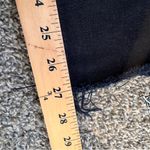 Reformation  Black High Rise Skinny Jeans Womens 24 Distressed Raw Hem Classic Photo 4