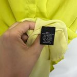 I. Madeline Lemon 🍋 Green Blouson Mini Sleeveless Dress Size Small Green Photo 7