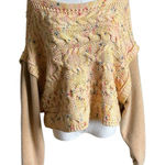 Free People Honey Cable Pullover Sweater Honeycomb Combo Small Photo 0