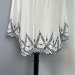 Kay Celine NEW Ivory Floral Embroidered Blouse Size Large Photo 2