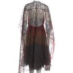 NWOT Valentino lace cape sleeve dress size8 Black Size 8 Photo 5