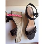 Veronica Beard   brown Reema Braided Ankle-Strap Wedge Sandals size 12 Photo 6