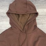 Halara  Taupe Hooded Sweatshirt Photo 5