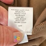 Eileen Fisher Brown Sleeveless Cowl Neck Sundress Photo 11