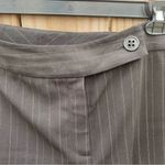 Tahari  Dark Gray Pin Striped Woman’s Two Piece Suit Size 8 Photo 6