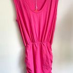 Sundry  NWT U-Neck Hot Pink Size 2 Medium Dress Ruched Sleeveless Sundress Photo 1