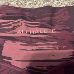 Alphalete Surface Power Pink/Purple Camo Leggings Small Photo 6