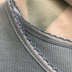 Chadwick's Chadwick’s XL Ribbed Blue Shirt. Cotton, Lycra and Spandex Material. Photo 3